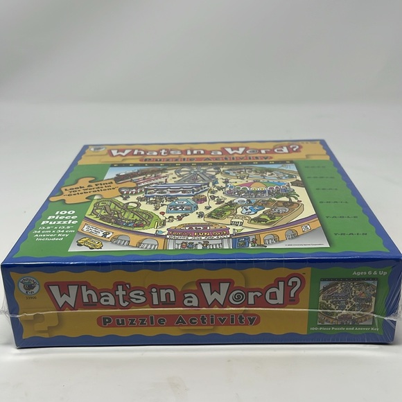 BEPUZZLED KIDSs: What’s in a Word? Puzzle Activity; 100 Piece Jigsaw Puzzle. NEW - Picture 2 of 6